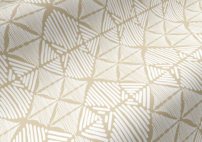 Peruvian Tile, Amarillo Yellow - Twist&Fit Roller Blind - Image 4